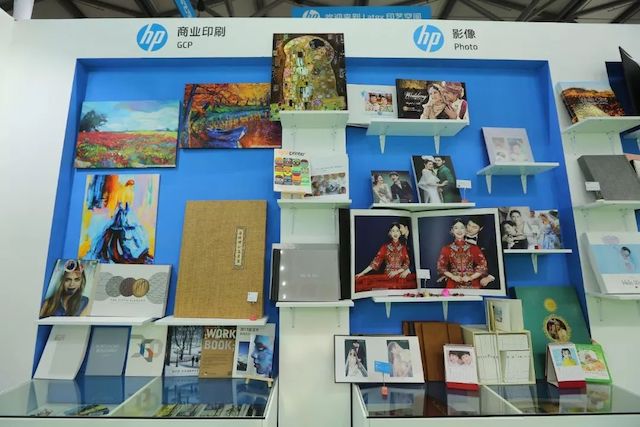 全印展上,HP噴碼機推出各類打印技術的作品